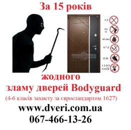 Бронедвері  BODYGUARD™  4 клас зламостійкі, стійкі до відмичок, вибухів, куль бронедвери (127)
